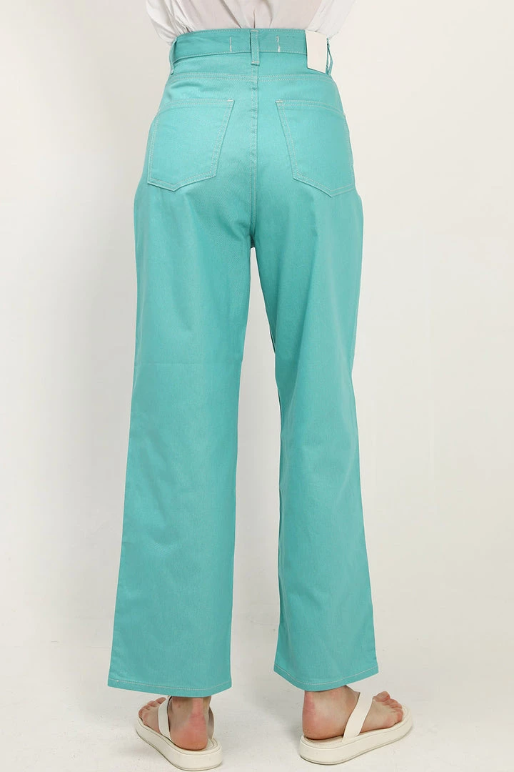STORETS Mila Wide Leg Pants In Candy Color CLOTHING