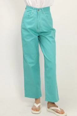STORETS Mila Wide Leg Pants In Candy Color CLOTHING