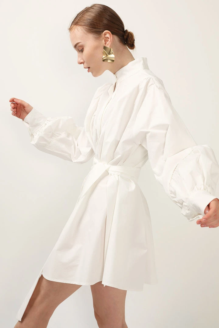 STORETS Tori Piping Detail Shirt Dress BEST-SELLERS