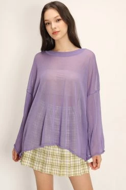 STORETS Paola See-thru Knitted Top