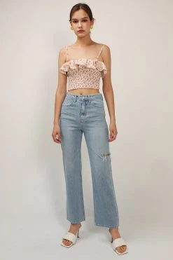 STORETS Norah Slash Side Jeans