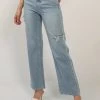 STORETS Norah Slash Side Jeans