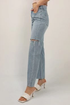 STORETS Norah Slash Side Jeans