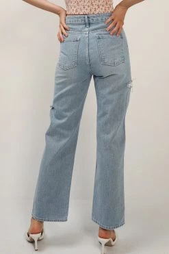 STORETS Norah Slash Side Jeans