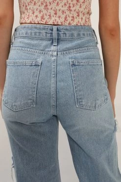 STORETS Norah Slash Side Jeans