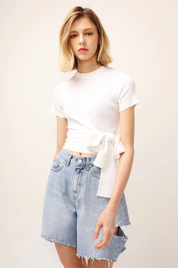 STORETS CLOTHING Allison Tie Waist Top