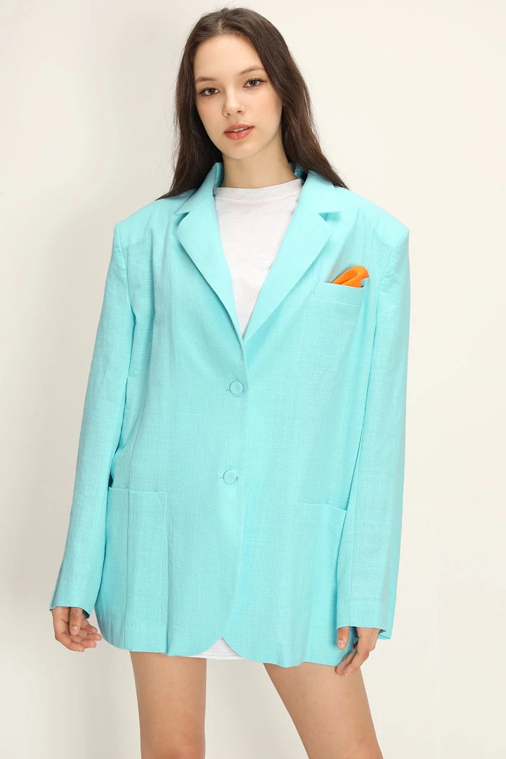 STORETS Brianna Oversized Handkerchief Blazer CLOTHING