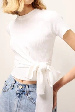 STORETS CLOTHING Allison Tie Waist Top