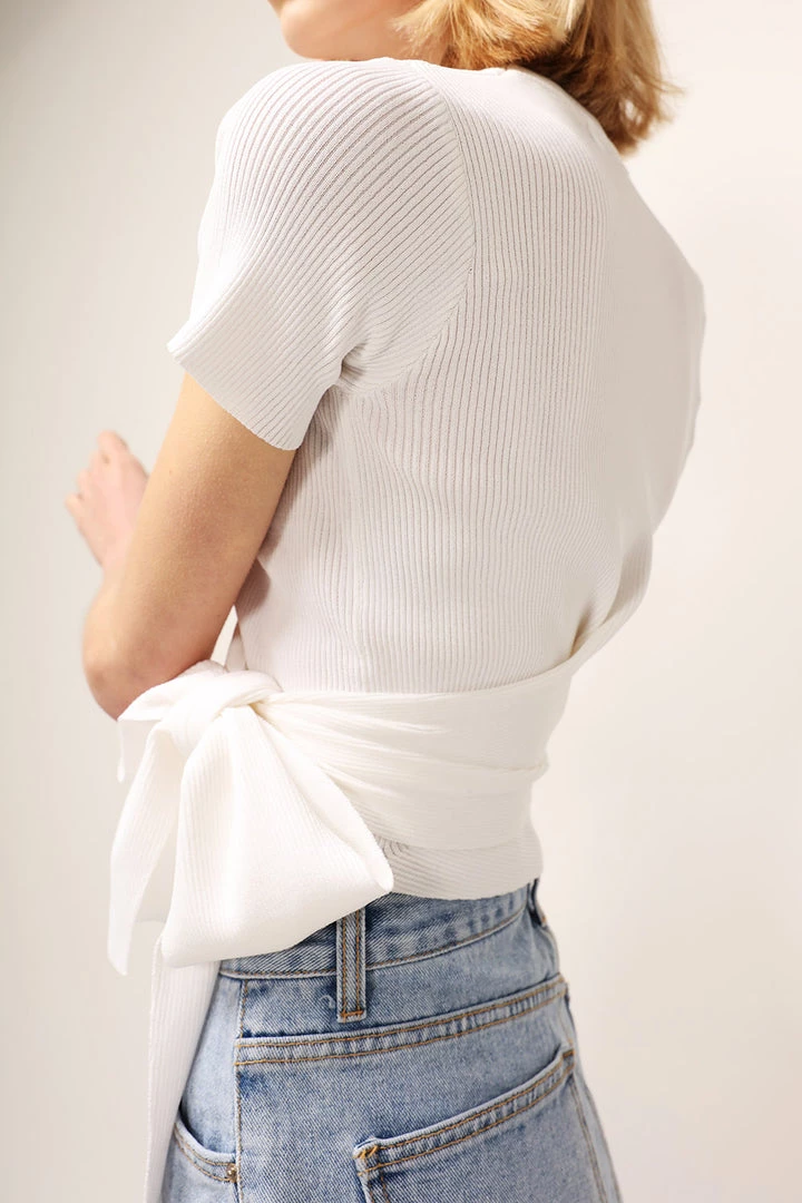 STORETS CLOTHING Allison Tie Waist Top