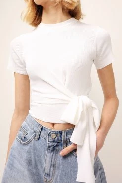 STORETS CLOTHING Allison Tie Waist Top