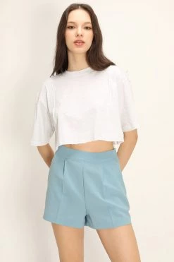 STORETS SALE CLOTHING Chandler Pintucked Shorts