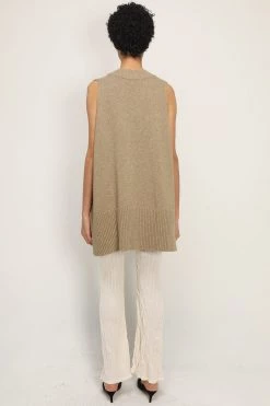 STORETS Influencer Lyla Oversized Knit Vest Knitwear