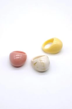 STORETS Colored Stone Ring