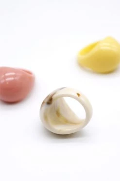 STORETS Colored Stone Ring