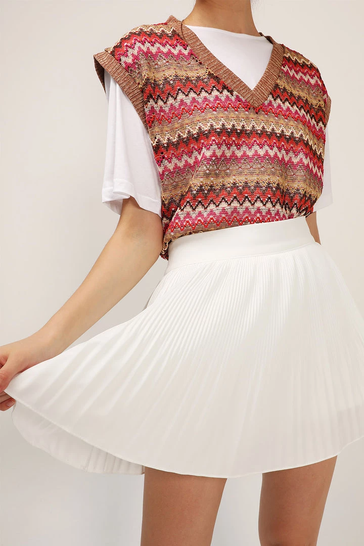 STORETS CLOTHING Alyssa Pleated Skort