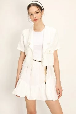 STORETS Noor Tweed Cropped Jacket CLOTHING