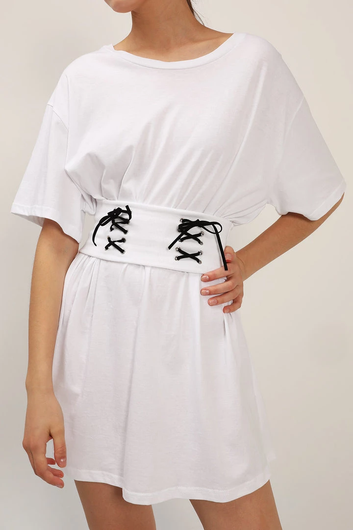 STORETS Alison Corset Waist Dress CLOTHING