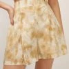 STORETS Rosalie Pintuck Tie Dye Shorts