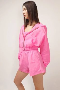 STORETS Katalina Zip-up Crop Hoodie