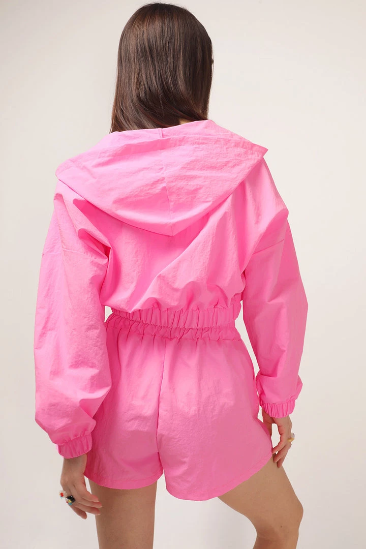 STORETS Katalina Zip-up Crop Hoodie