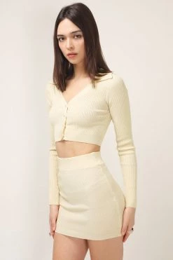 STORETS CLOTHING Dayana Knit Top And Skirt Set