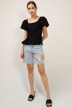 STORETS CLOTHING Mila Structured Blouse