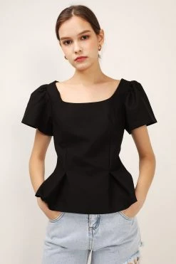 STORETS CLOTHING Mila Structured Blouse