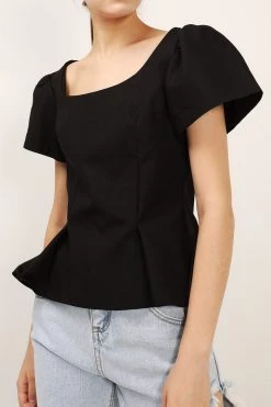 STORETS CLOTHING Mila Structured Blouse