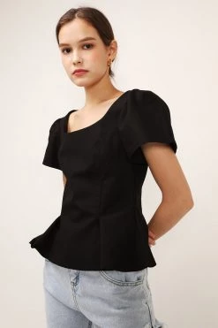 STORETS CLOTHING Mila Structured Blouse