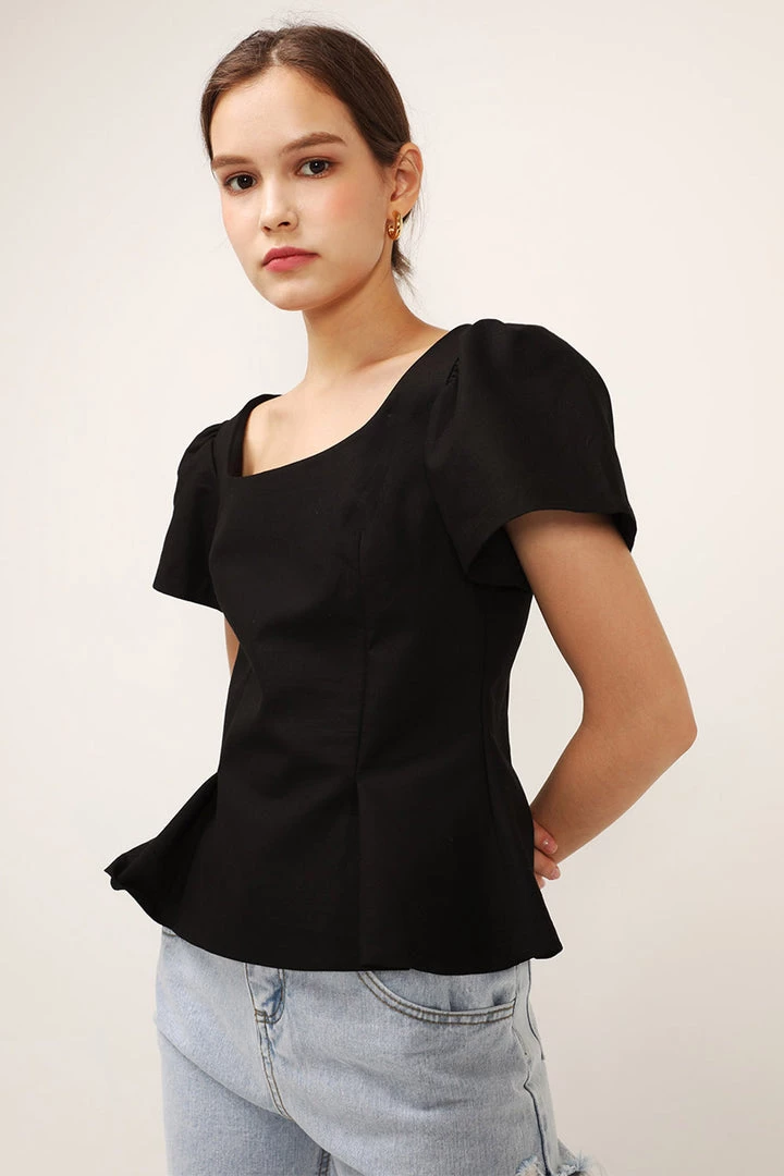 STORETS CLOTHING Mila Structured Blouse