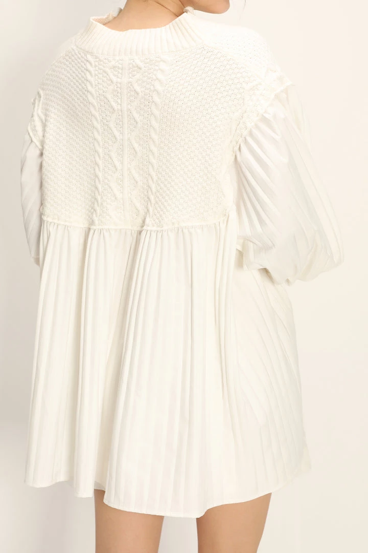 STORETS Landry Pleated Blouse CLOTHING
