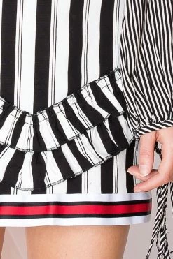 STORETS SALE Celia Stripe And Stripe Skirt