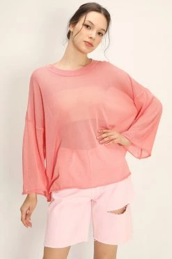 STORETS Paola See-thru Knitted Top