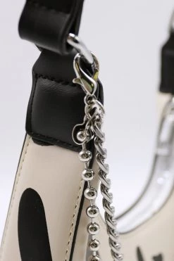 STORETS ACCESSORIES Cow Printed Hobo Bag