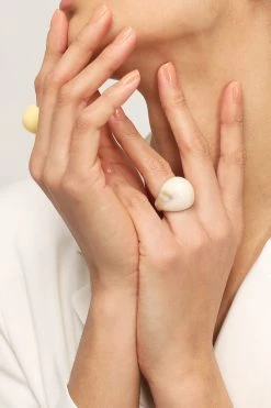 STORETS Colored Stone Ring