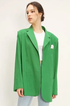 STORETS Influencer Brianna Oversized Handkerchief Blazer