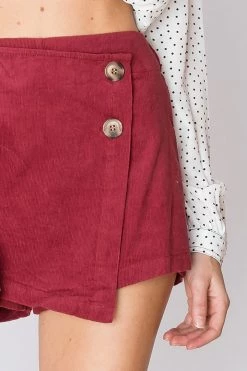 STORETS SALE CLOTHING Paula Buttoned Skort-3 Colors