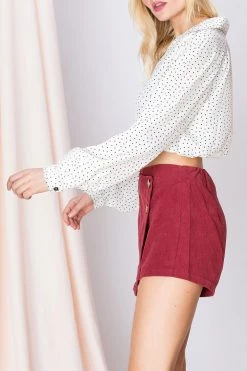 STORETS SALE CLOTHING Paula Buttoned Skort-3 Colors