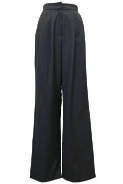 STORETS CLOTHING Madison Pintuck Wide Leg Pants