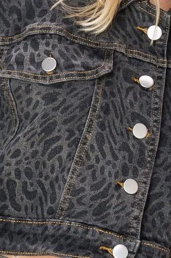 STORETS SALE CLOTHING Danny Spotted Cropped Jacket