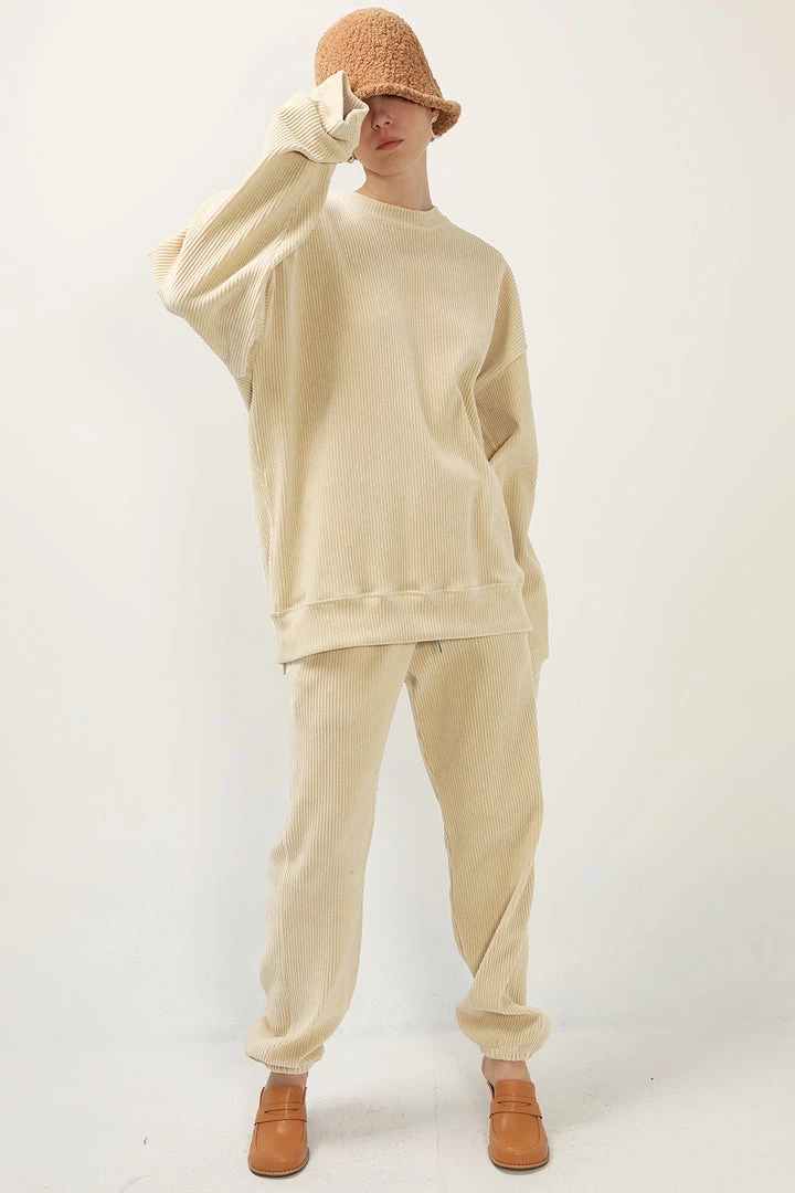 STORETS Nevaeh Cord Joggers CLOTHING