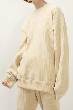 STORETS CLOTHING Nevaeh Cord Oversized Top
