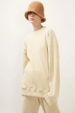 STORETS CLOTHING Nevaeh Cord Oversized Top