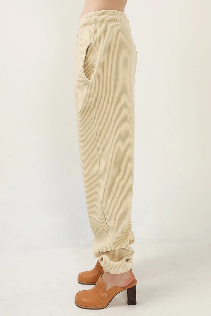 STORETS Nevaeh Cord Joggers CLOTHING