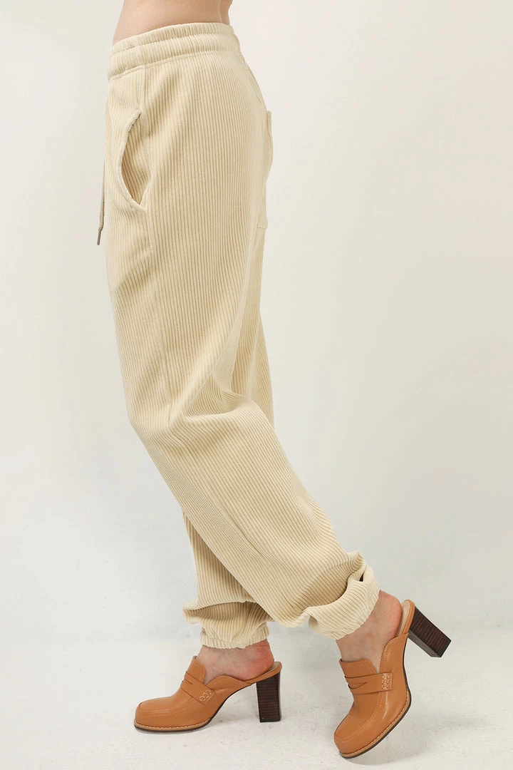 STORETS Nevaeh Cord Joggers CLOTHING