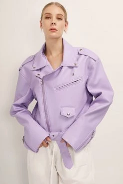 STORETS BEST-SELLERS Emma Pleather Rider Jacket