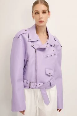 STORETS BEST-SELLERS Emma Pleather Rider Jacket