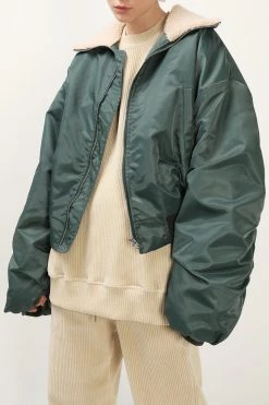 STORETS Talia Borg Bomber Jacket CLOTHING