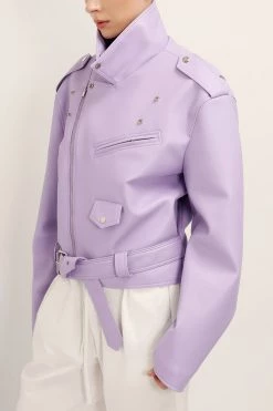 STORETS BEST-SELLERS Emma Pleather Rider Jacket