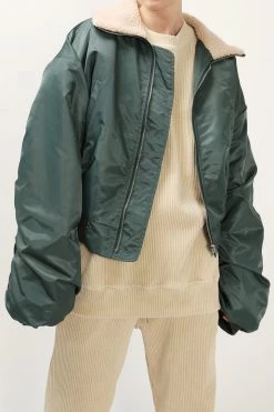 STORETS Talia Borg Bomber Jacket CLOTHING